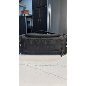 Lug Trolley Cosmetic Travel Bag Black